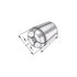 Sealed collet for internal cooling Dimensions